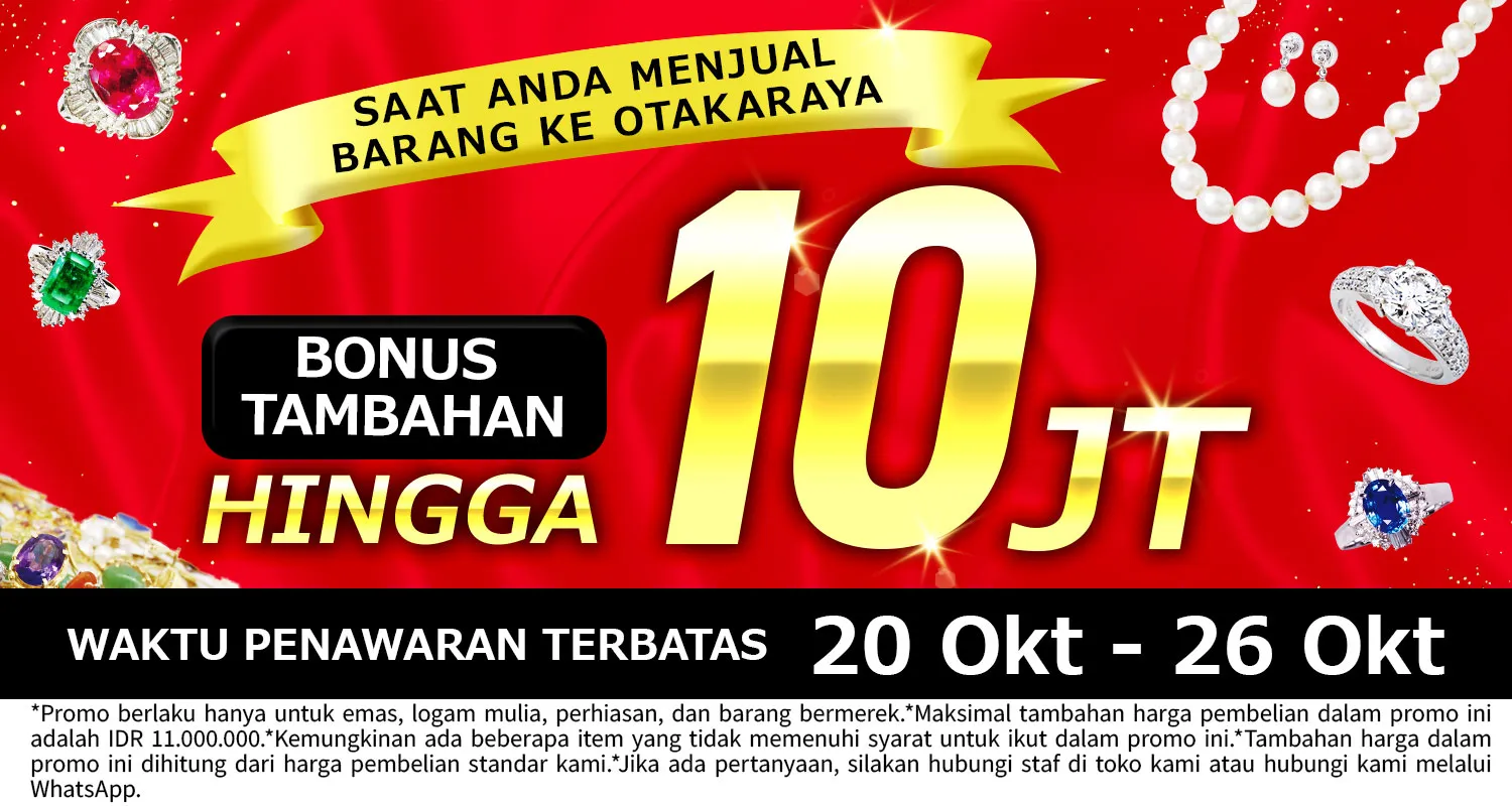 Promo pembelian item bernilai tinggi