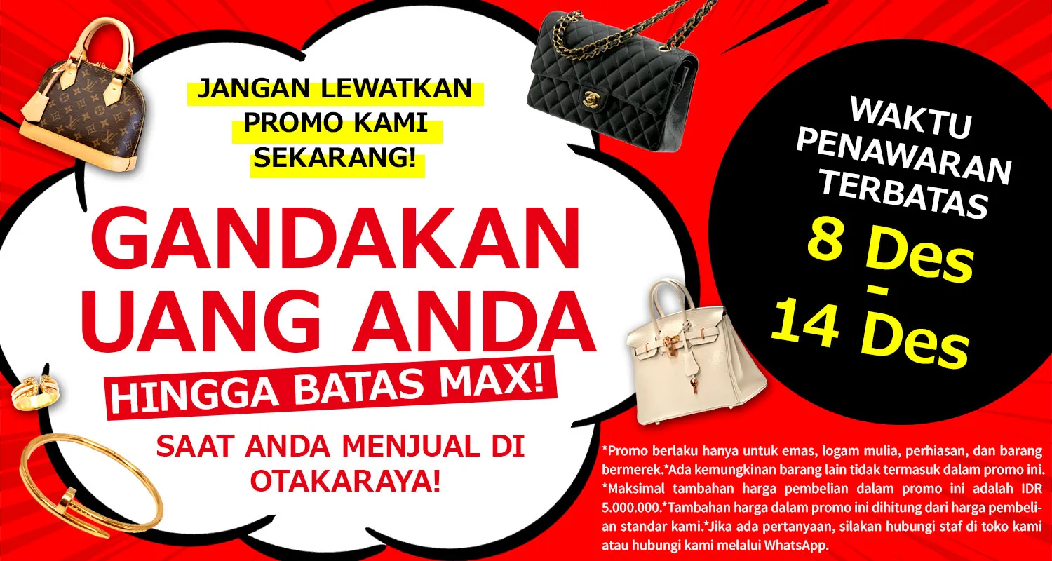 Promo pembelian item bernilai tinggi
