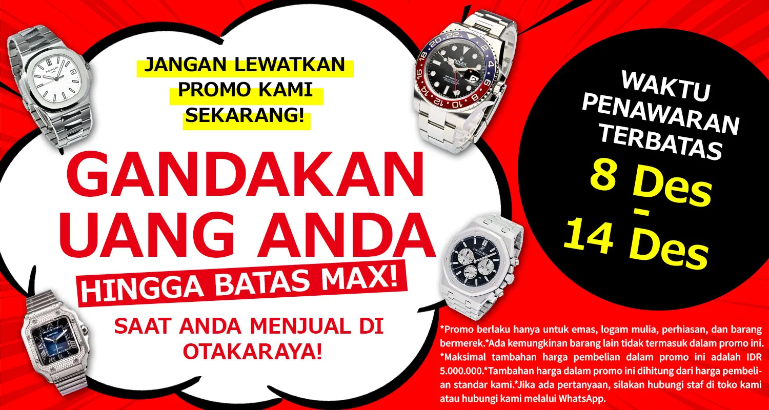 Promo pembelian item bernilai tinggi