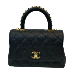CHANEL Coco Handle Caviar Skin