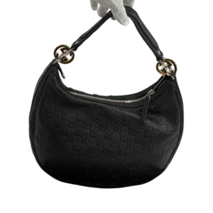 GUCCI Twins Hobo Bag Guccissima GG