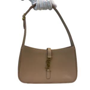 SAINT LAURENT Le 5 à 7 Shoulder Bag in Smooth Calfskin and Lambskin