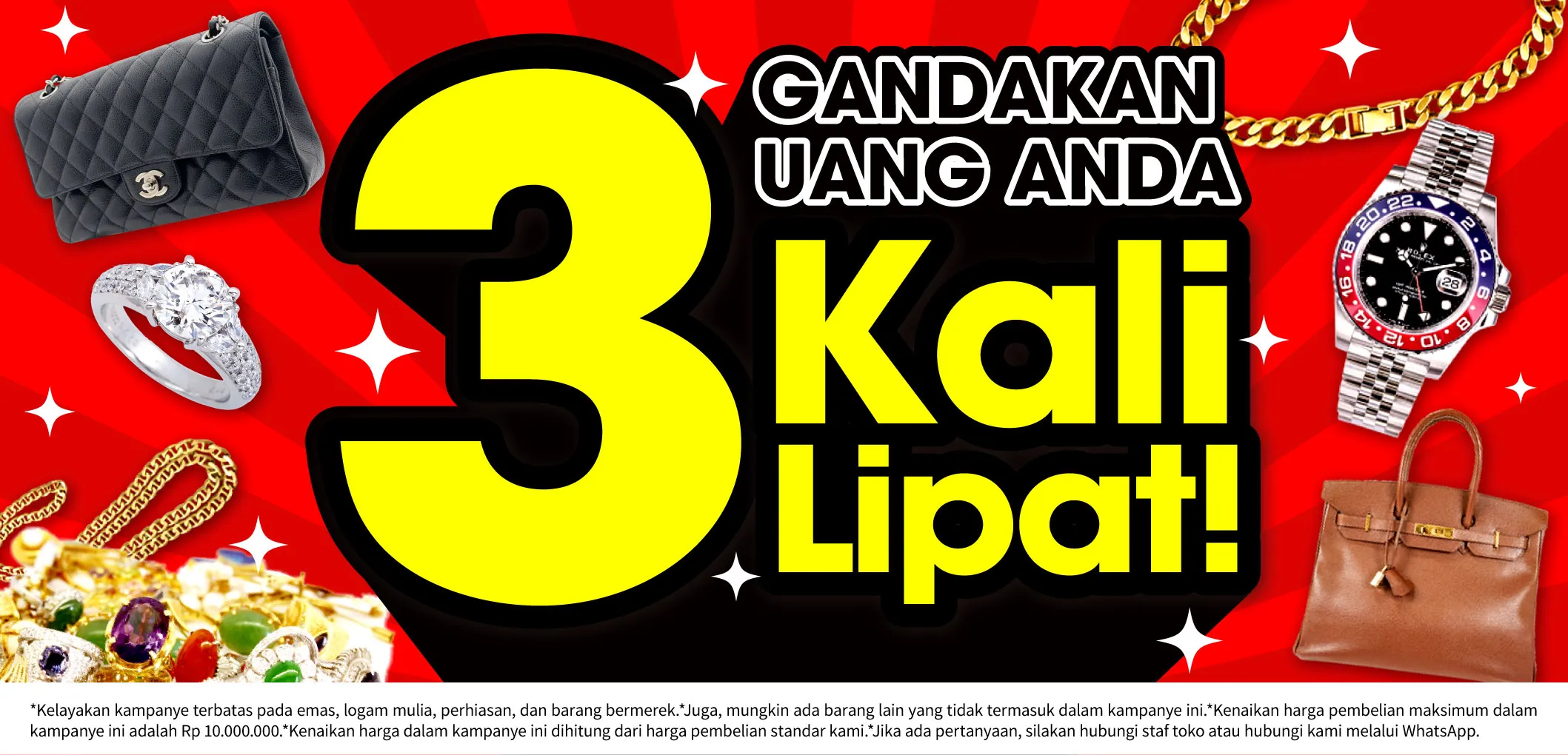 Promo sedang berlangsung