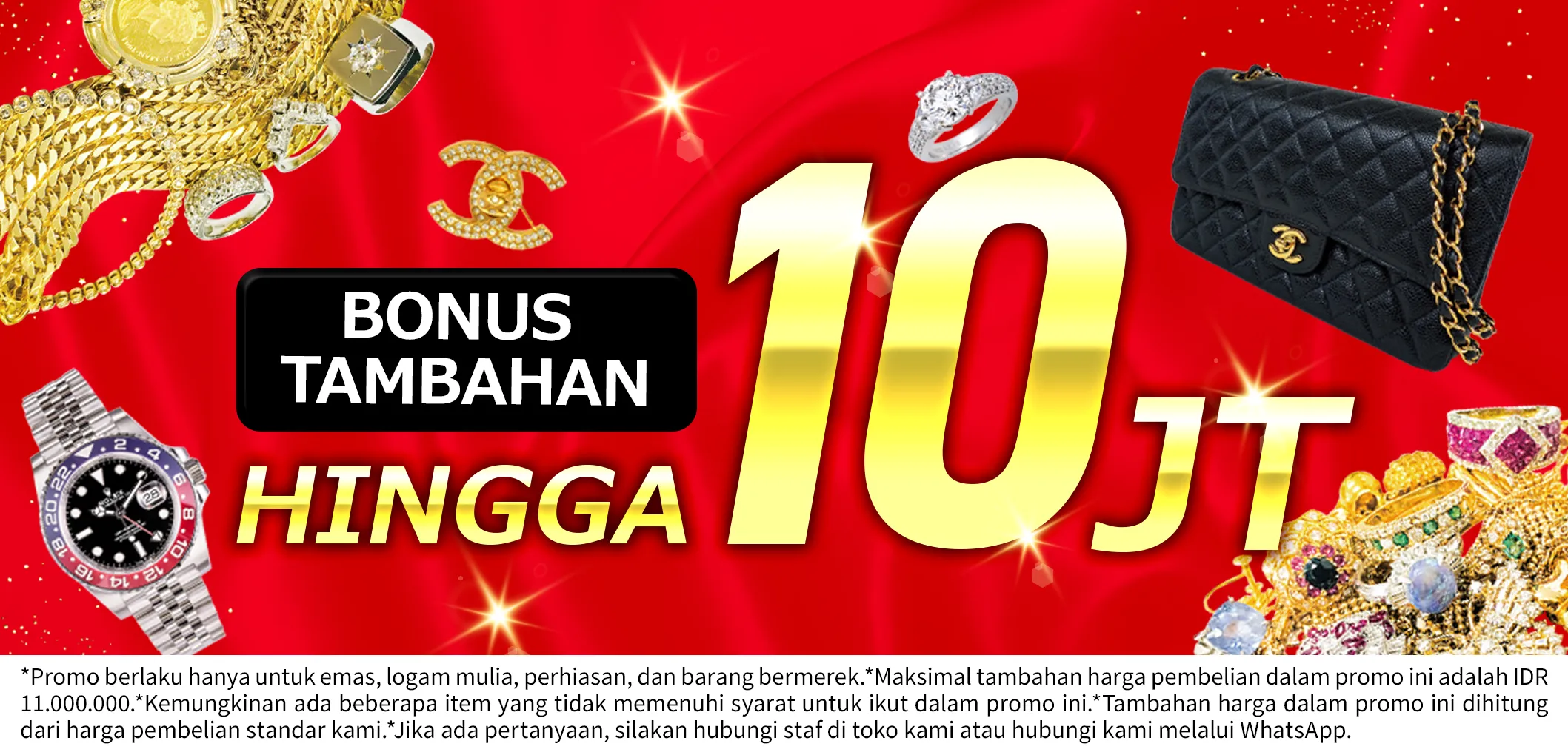 Promo sedang berlangsung