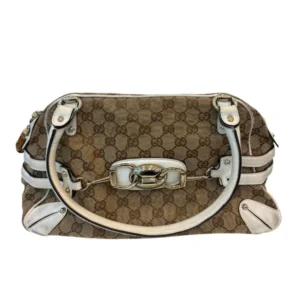 GUCCI GG Canvas Top Handle Bag