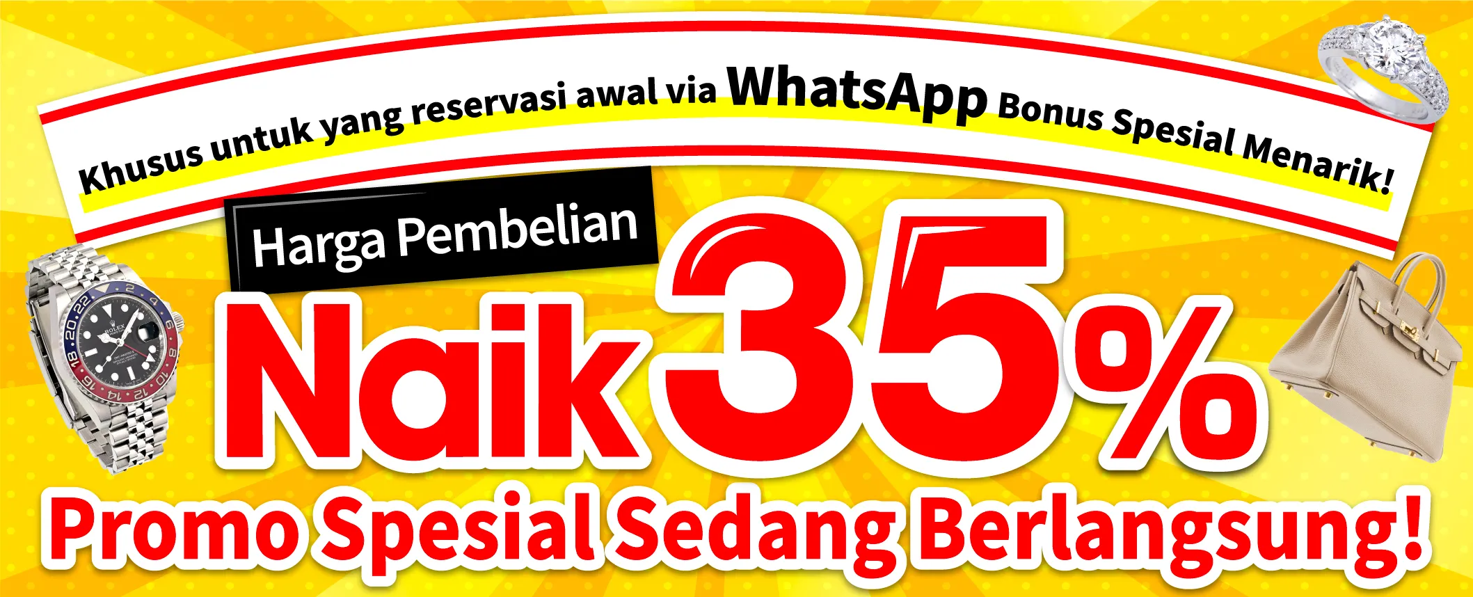 Promo sedang berlangsung