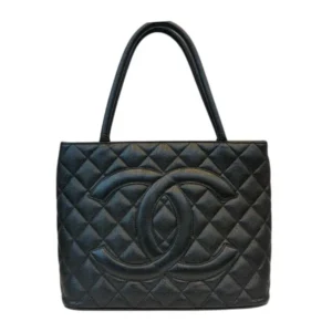 CHANEL Caviar Medallion Tote Bag
