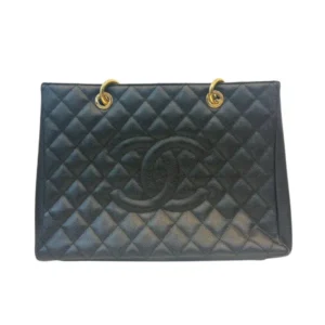 CHANEL Caviar Chain Tote Bag