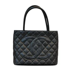 CHANEL Caviar Medallion Tote Bag